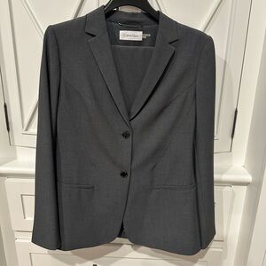 NWT - Women’s grey pants suit size 12